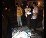 中鐵七局黃岡西站改造工程要點(diǎn)施工首戰(zhàn)告捷